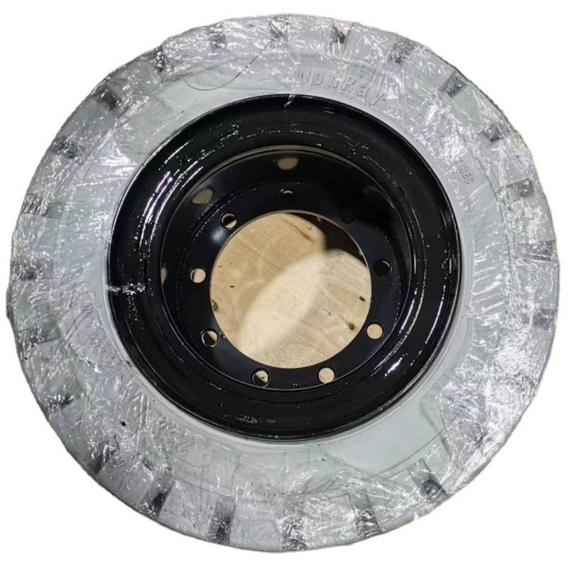 Boom Lift Solid Tire Manufacturer - Haulotte HA12IP Replacement 7.00-12 Gray 5holes and 9holes