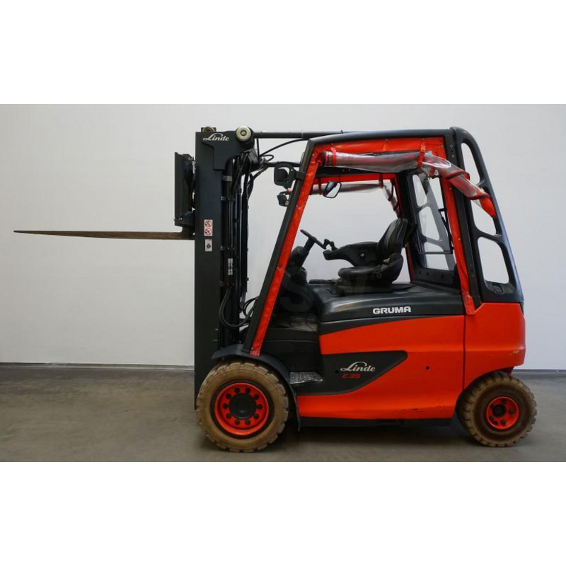 Forklift Truck Solid Tire Manufacturer - Linde E40P-600H 23x9-10 28x12.5-15 with Complete Rim