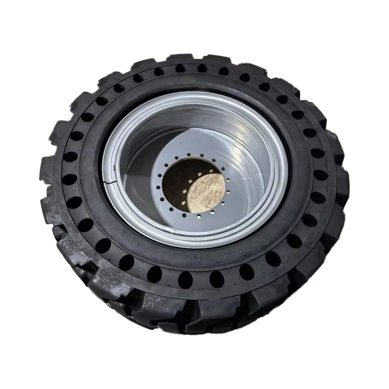 Solid Tyre Manufacturer - with Rim Wheel for JLG Boom Lift 1250AJP 445/65-24