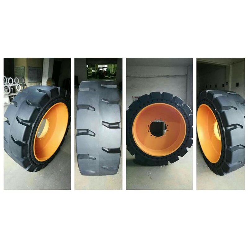 Solid Tire Manufacturer - Wheel Loader 924K 835H SL 120-2 17.5-25 840H 20.5-25 with Rim