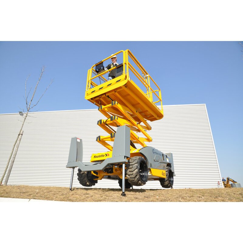 Boom Lift Wheels Manufacturer - Rough Terrain Scissor Lifts Tires 10-16.5 for Haulotte H12SX