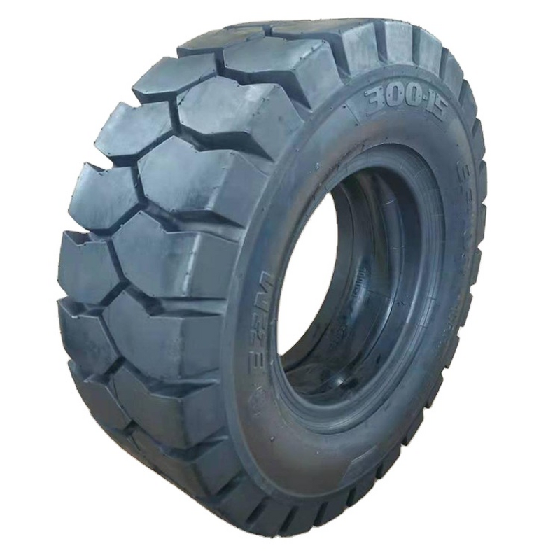 Nylon Forklift Tires Manufacturer - 300-15 PR18 and 7.00-12 14PR Bias Pneumatic
