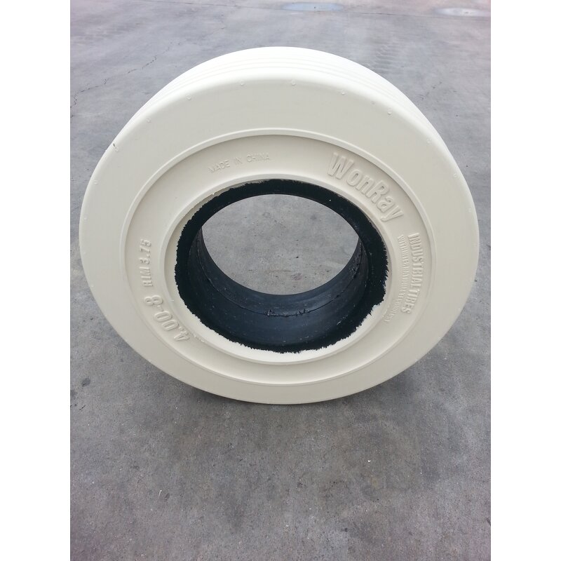 Airport Trailer Solid Rubber Tires Manufacturer - 4.00-8 No Flat 3.75 Rim