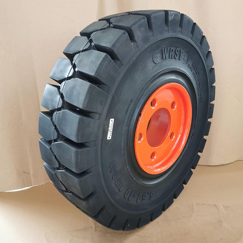 Forklift Truck Solid Tire Manufacturer - Linde H20T LP GAS 6.50-10/5.00 7.00-12/5.00 with Complete Rim