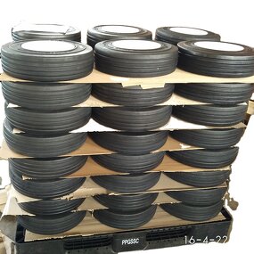 Solid Rubber Tyre Manufacturer - 4.00-8 3.00 3.75 for Airport Trailer GSE Wheel