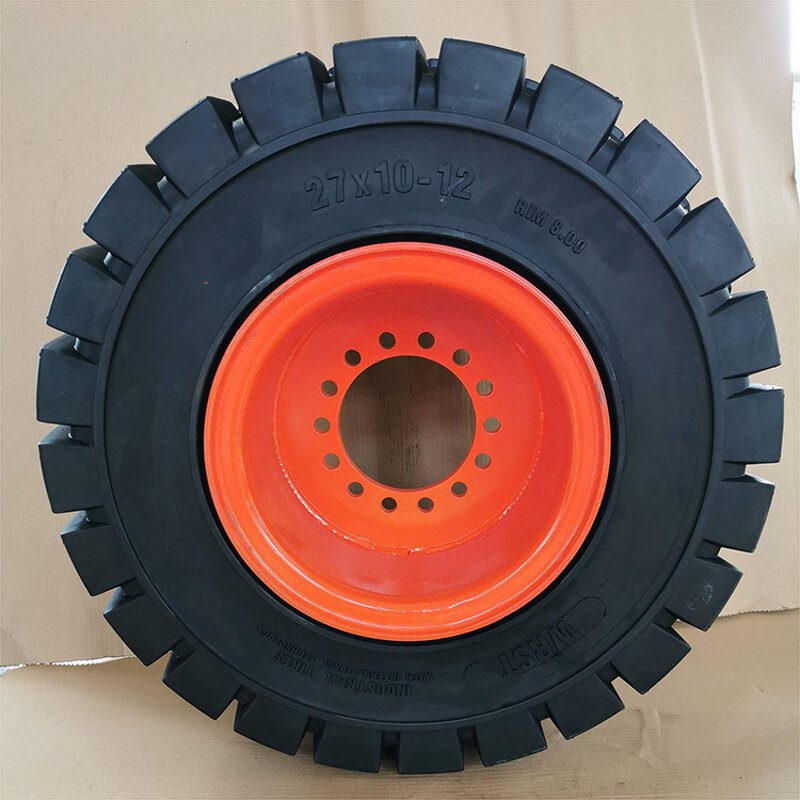 Forklift Truck Solid Tire Manufacturer - Linde H35T 6.50-10 27x10-12 with Complete Rim