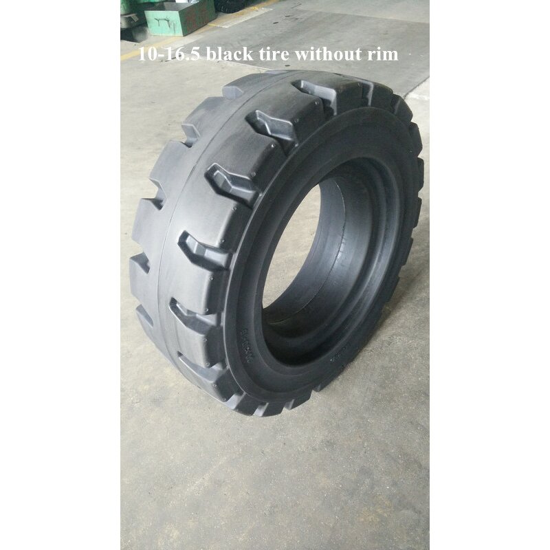 Skid Steer Loader Tyre Wheels Manufacturer - 10-16.5 R4 SKS1 Solid Rubber