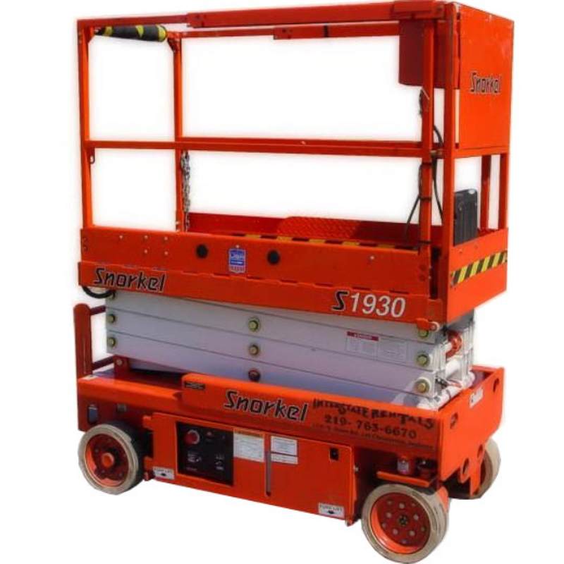 Scissor Lift Parts Manufacturer - Snorkel S1930 Non Marking Wheel 12x4 Solid Tyres 301399
