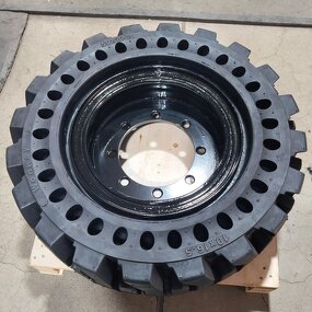 Boom Lift Wheels Manufacturer - Rough Terrain Scissor Lifts Tires 10-16.5 for Haulotte H12SX