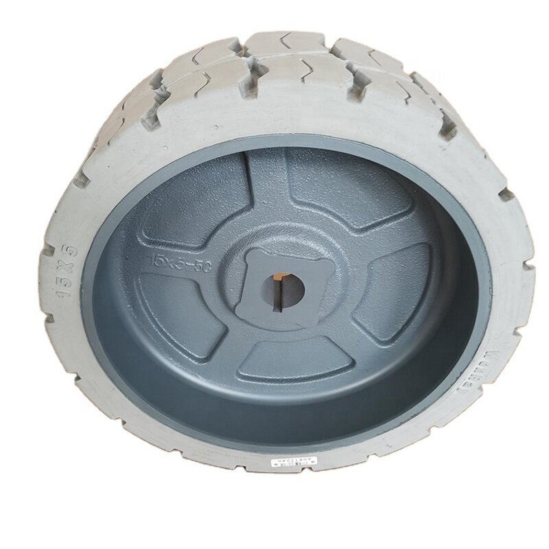 Solid Tire Manufacturer - 15x5 Non Marking for Magni DINGLI Electric Scissor Lift