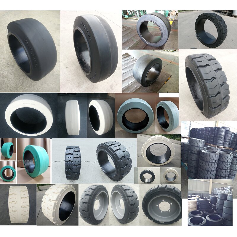 Solid Tire Manufacturer - Press on Cushion for Electric Forklift Truck