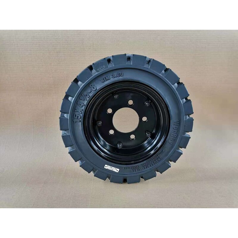 Solid Tire Manufacturer - 3.00-8 Split Rim 5holes Pneumatic Shaped for GSE Dolly