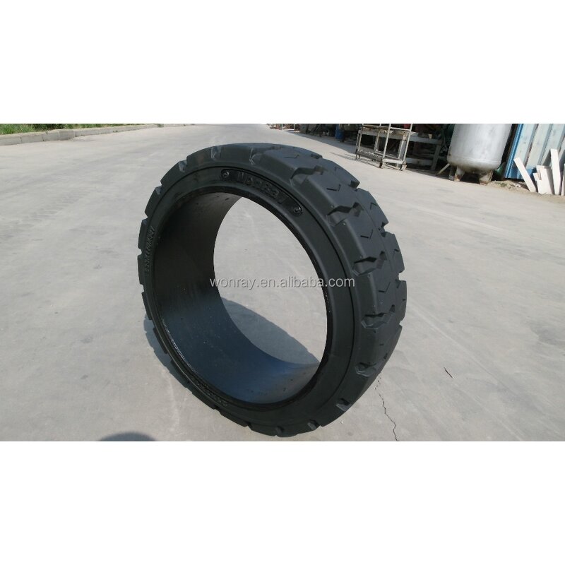 Solid Forklift Tires Manufacturer - Press-On Rubber Cushion 21x8x15 16x6x10 1/2 for Yale