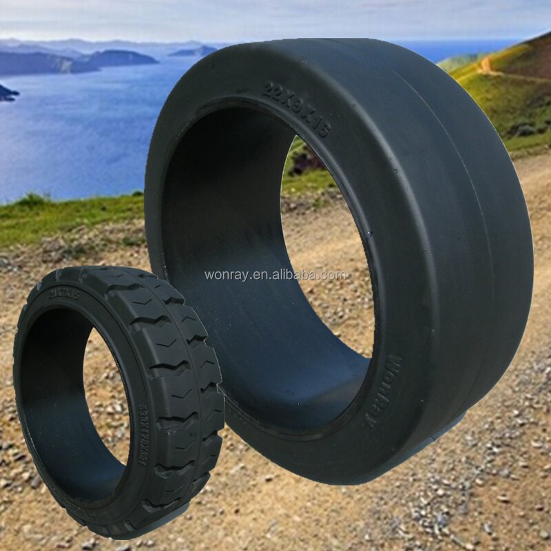 Forklift Solid Tires Manufacturer - Cushion Tyre 21x7x15 21x8x15 21x9x15 22x9x16 16x5x10.5 16x6x10.5
