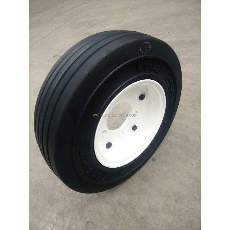 Aircraft Tires Manufacturer - 4.00-8 SOLID Airless Cushion for Luggage Trolley