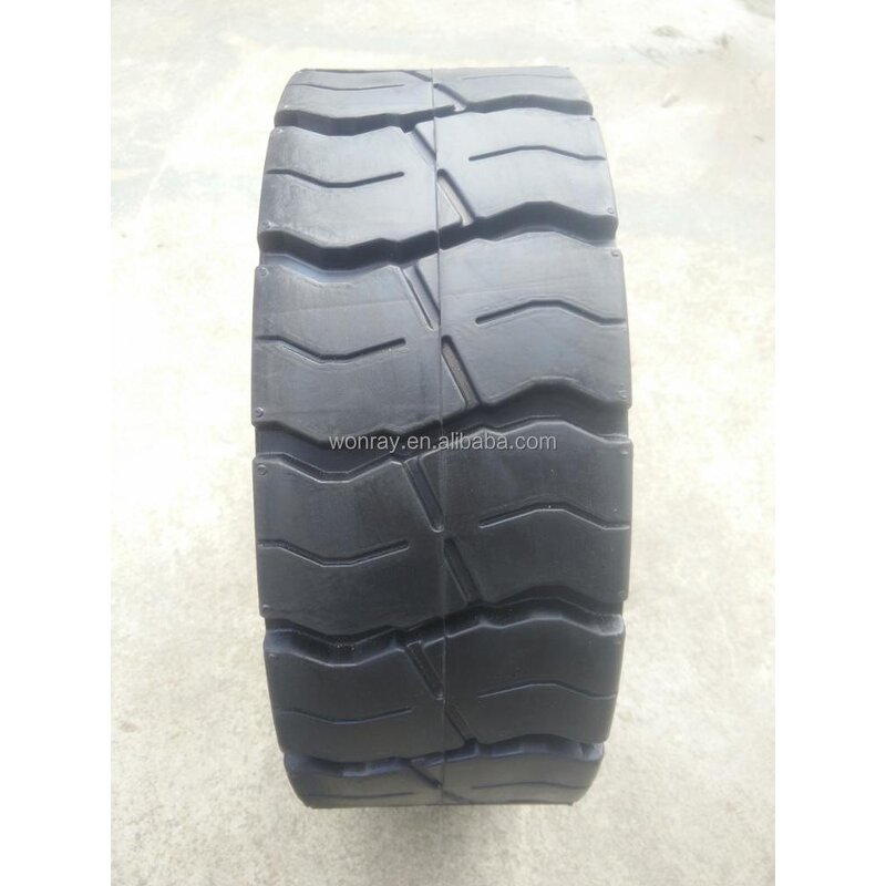 Solid Rubber Tires Manufacturer - 18x6x12 1/8 14x4 1/2x8 for Material Handling