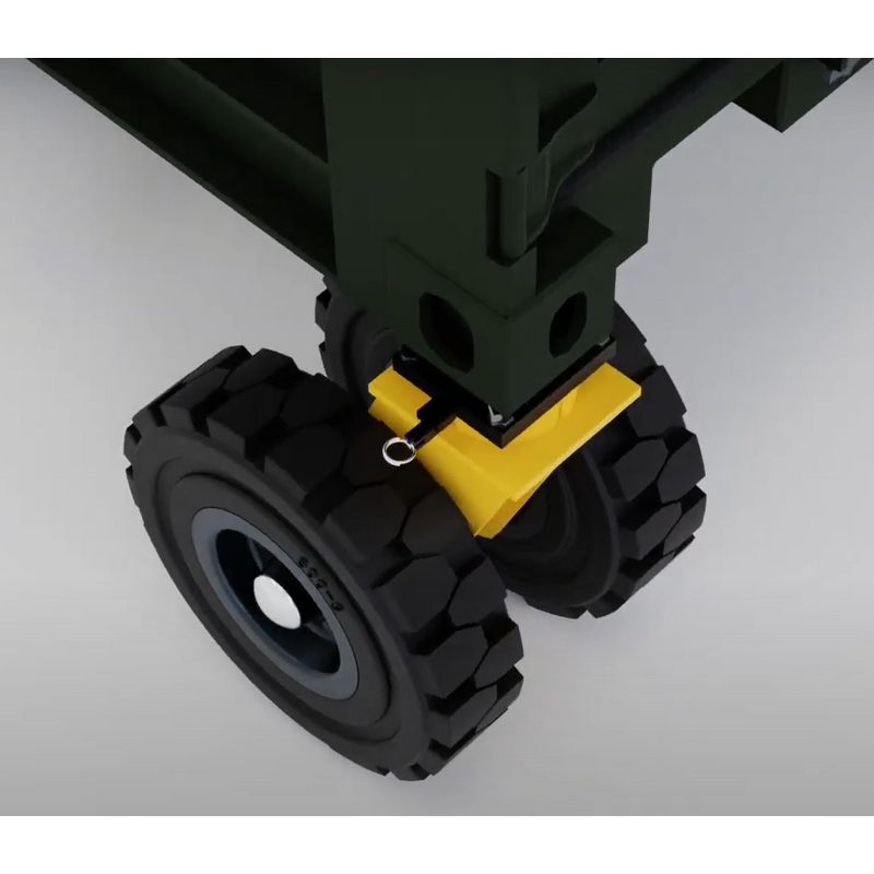 Shipping Container Dolly Wheel Manufacturer - Heavy Duty Solid Tire 7.00-9 6.00-9 7.00-12 7.50-15