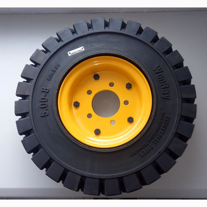 Shipping Container Dolly Wheel Manufacturer - Heavy Duty Caster Solid Tire 7.00-9 6.00-9 7.00-15 7.50-15