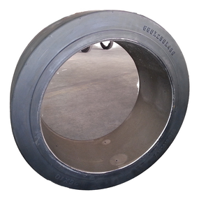 Milling Machine Tyre Manufacturer - Heavy Duty 620x250x480 660x250x400 660x250x480 Cushion Press-On Smooth