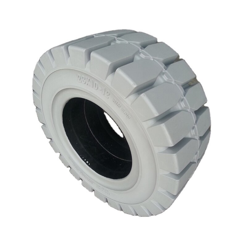 Boom Lift Solid Tire Manufacturer - Haulotte HA12IP Replacement 7.00-12 Gray 5holes and 9holes