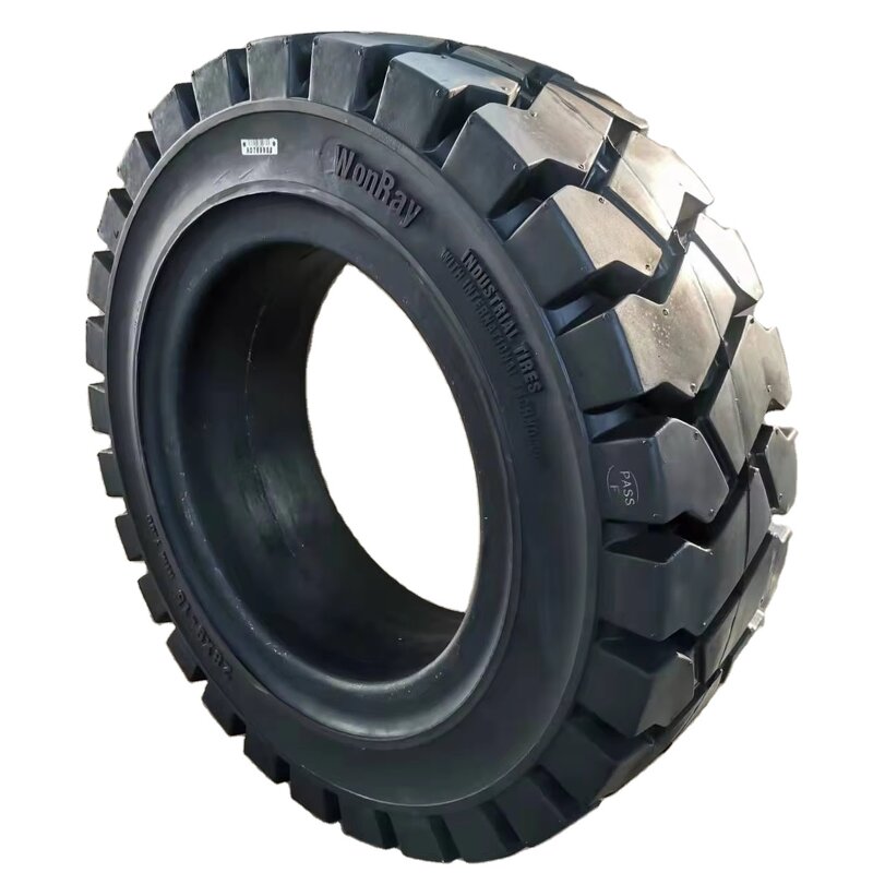 Forklift Solid Tire Manufacturer - Pneumatic Shaped 140/55-9 High-Durable Rubber
