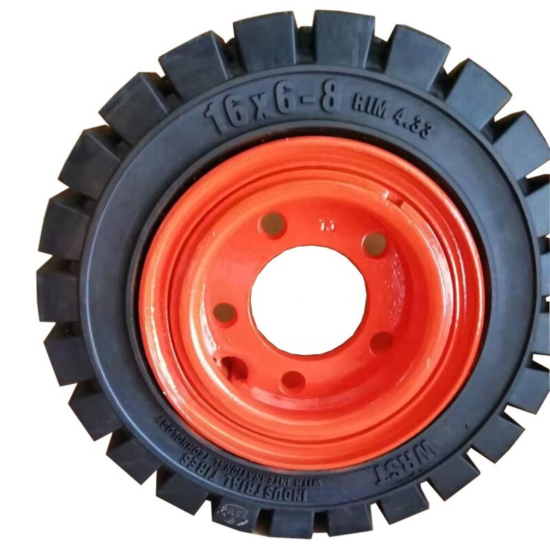 Forklift Truck Wheel Manufacturer - Linde E16 E20 H18 H25 15x4 1/2-8 16x6-8 18x7-8 200x50-10 140x55-9 Clip Tire