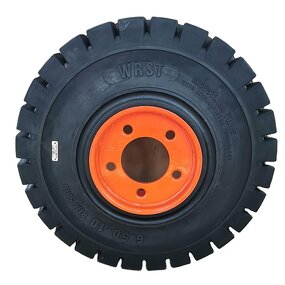 Forklift Truck Solid Tire Manufacturer - Linde H20T LP GAS 6.50-10/5.00 7.00-12/5.00 with Complete Rim