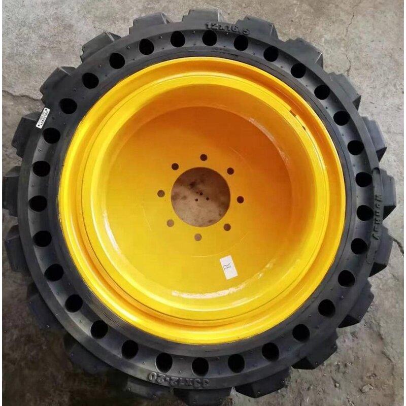 Skid Steer Loader Rim Manufacturer - Construction Wheel for Tire 10-16.5 8.25x16.5