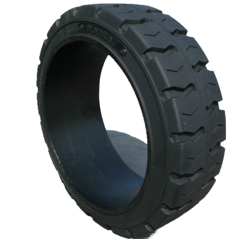 Solid Forklift Tires Manufacturer - Press-On Rubber Cushion 21x8x15 16x6x10 1/2 for Yale
