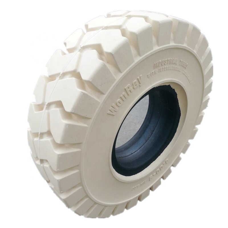Non-Marking Solid Forklift Tires Manufacturer - 600-9 for Indoor Forklifts