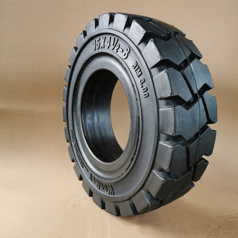 Solid Tire Manufacturer - 3.00-8 Split Rim 5holes Pneumatic Shaped for GSE Dolly