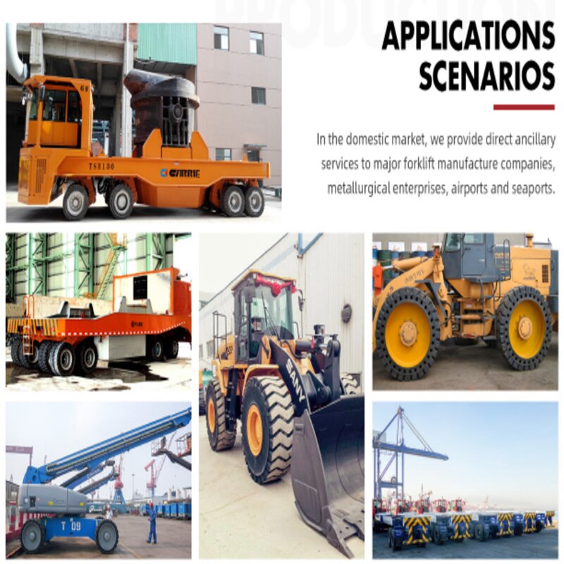 Forklift Polyurethane Wheels Manufacturer - Linde 0039903512 0039933800 0039903515 85X60-55 230x90 150X48-55