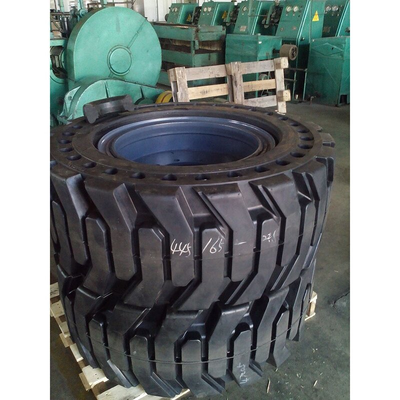 Solid Tyre Manufacturer - with Rim Wheel for JLG Boom Lift 1250AJP 445/65-24