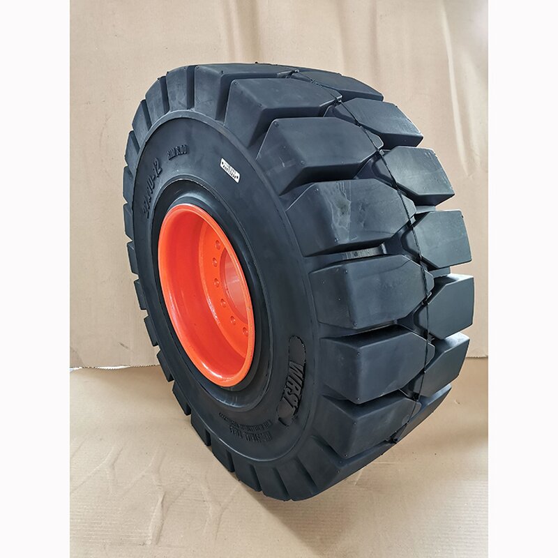 Forklift Truck Solid Tire Manufacturer - Linde H35T 6.50-10 27x10-12 with Complete Rim