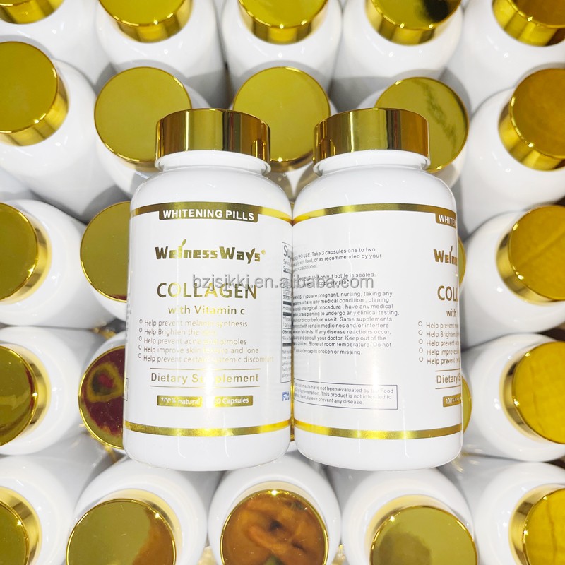 Whitening Capsules Manufacturer - WelnessWays Lightening Supplement Anti-Aging Vitamins C E