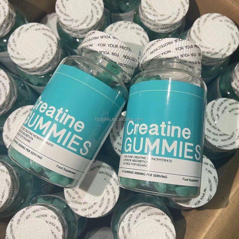 Workout Gummies Factory - OEM Vegan Creatine Energy Booster Supplements for Workouts