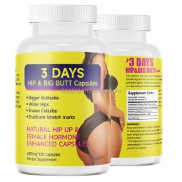 Buttocks Enlargement Capsules Manufacturer - 3 Days Maca Hip and Butt Booster Capsules