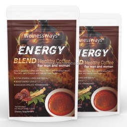 Men Energy Coffee Factory - Maca Coffee for Enhance Herb Healthy Custom OEM Power