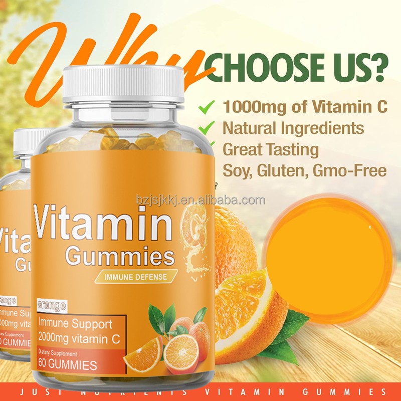 Vitamin C Gummies Manufacturer - WelnessWays Vegan Skin Hair Growth Biotin