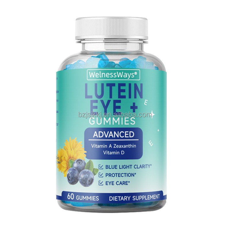 Blueberry Lutein Gummies Manufacturer - OEM Candy Eye Vitamins Lutein Zeaxanthin