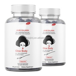 Collagen Gummies Manufacturer - Vegan Supplement Women Glow Body Whitening Dark Spots