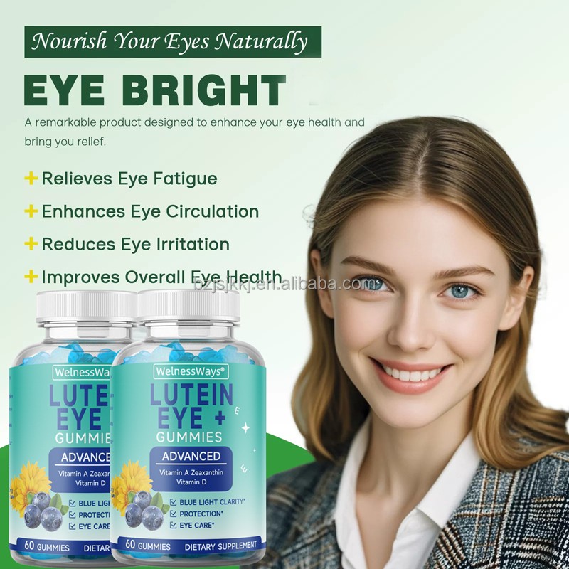 Eyes Care Gummies Factory - Vitamins Supplement with Lutein Advanced Eyes Care