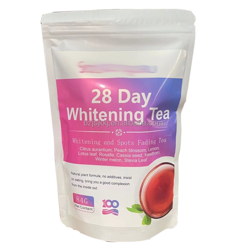Skin Whitening Tea Factory - OEM Chinese Herbal Natural 28 Days Glow Healthy Anti Aging