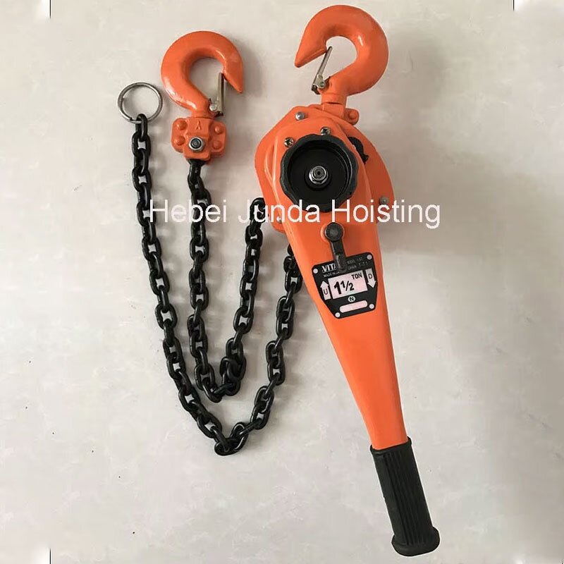 Ratchet Manual Lever Pull Lift Manufacturer - HS VITAL 1.5 Ton Lever Block Hand Tools