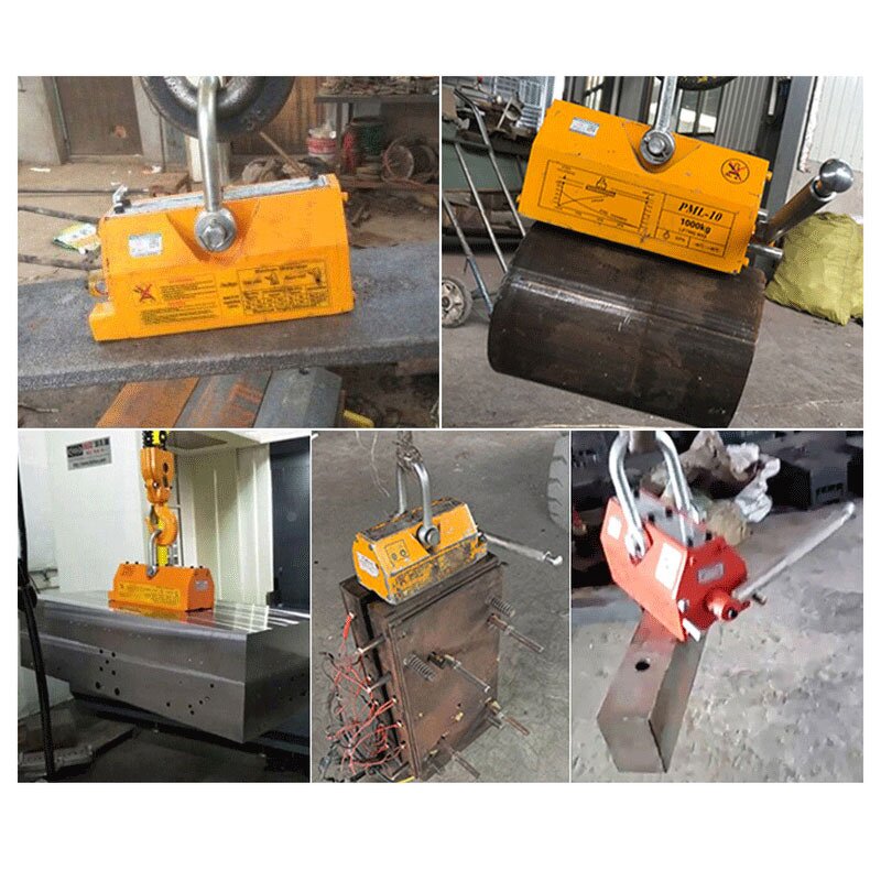 Permanent Magnetic Lifter Manufacturer - 600kg 2000kg Industrial Scrap Magnet Lifter