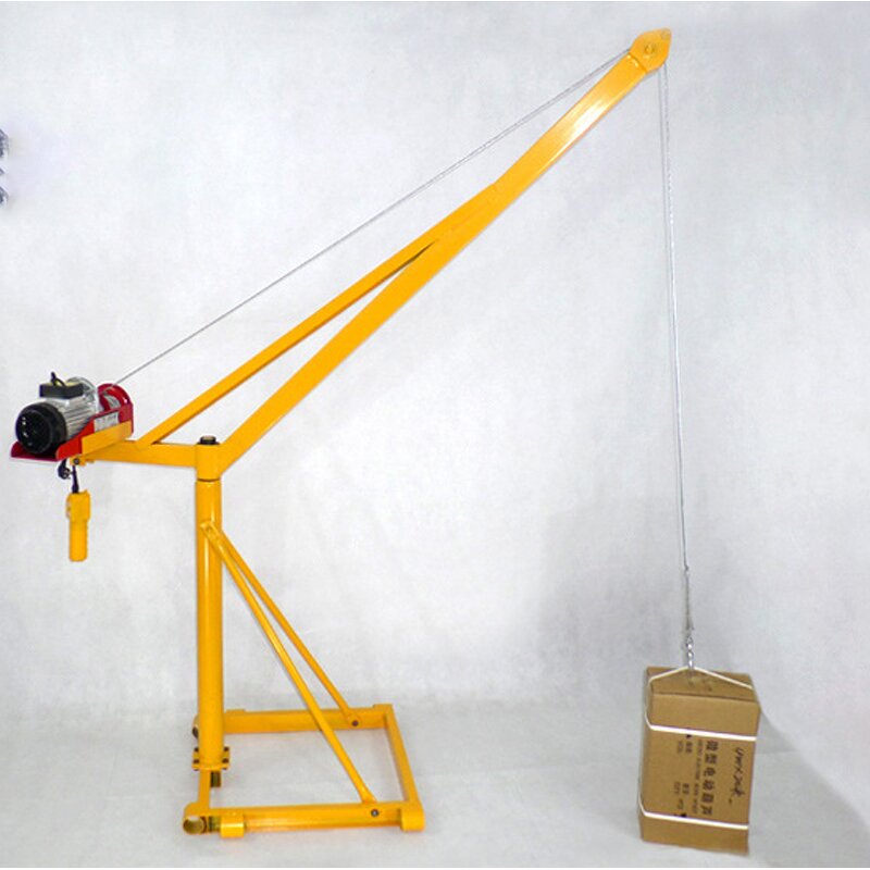 Outdoor Electric Crane Manufacturer - with Hook 100kg-1000kg Min Load Hydraulic