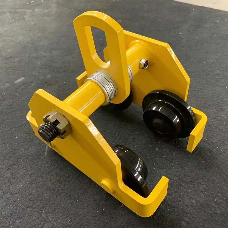 Anticollision Monorail Trolley Manufacturer - 1t 3M Four-Wheel Hand Pull Push Removable Style