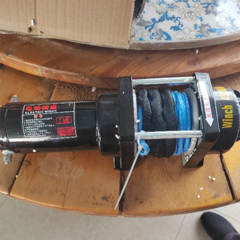 Electric Winch Manufacturer - 12V 2000lb to 12000lbs with Synthetic Rope 20000lb Clutch