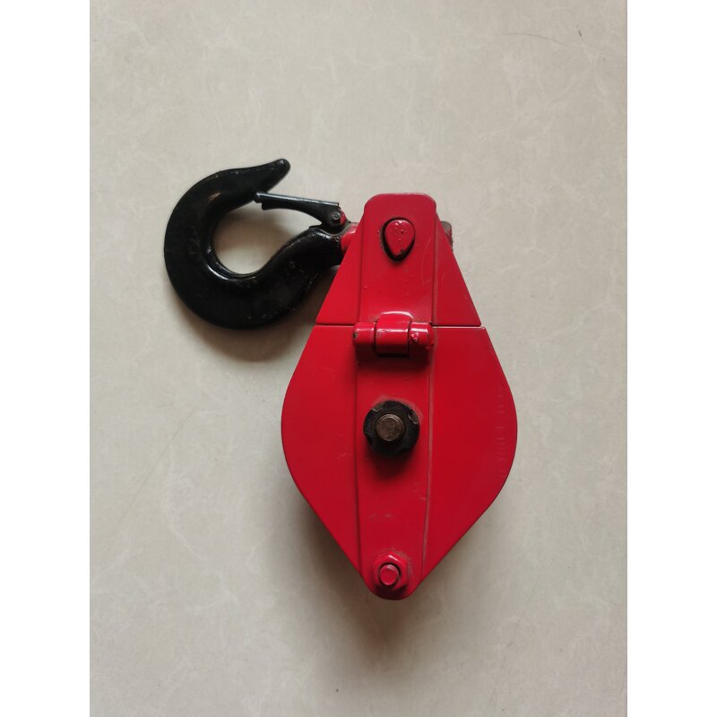 Rescue Pulley Block Manufacturer - 4" 6" Top Quality Light Weight Stringing Equipment for Safety