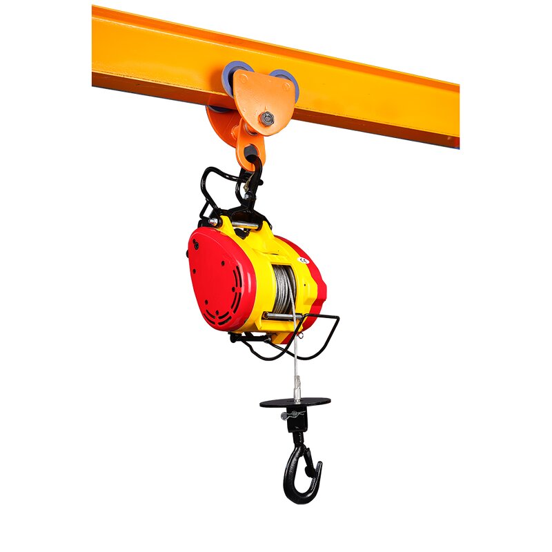 Portable Electric Hoist Manufacturer - 220V 500kg Micro Crane for Household Hanging Design